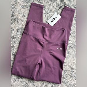 AYBL purple high waisted leggings size small